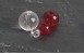 Iron Claw Round Glass Beads Glasperlen